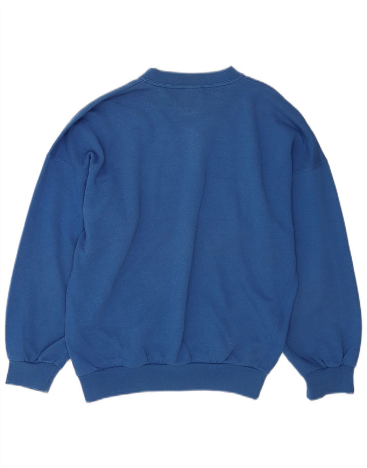 Moletom Puma Menino Jumper 13-14 Anos Azul Algodão