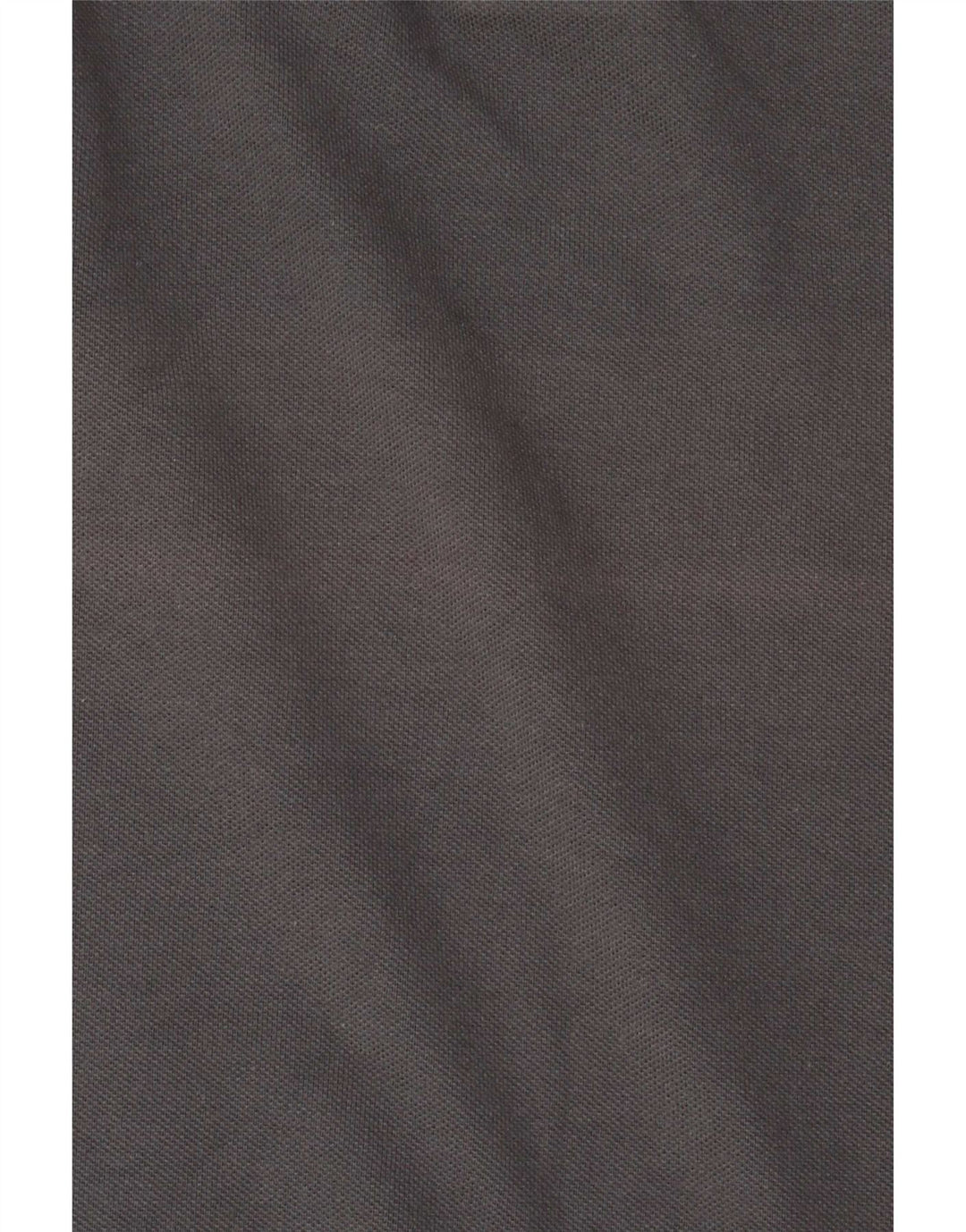 Camisa polo masculina Diadora pequena cinza listrada de algodão