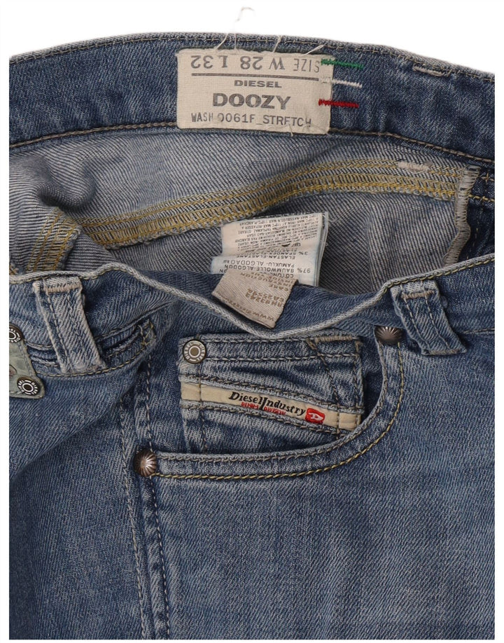 Diesel Feminino Doozy Slim Jeans W28 L32 Azul Algodão