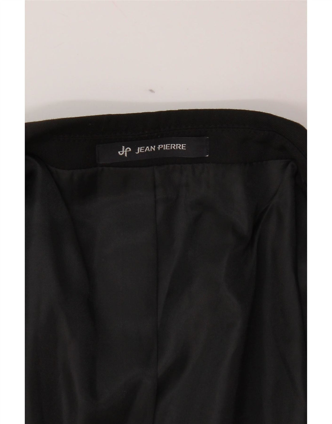 JEAN PIERRE Jaqueta blazer masculina de 2 botões Reino Unido 36 pequena preta