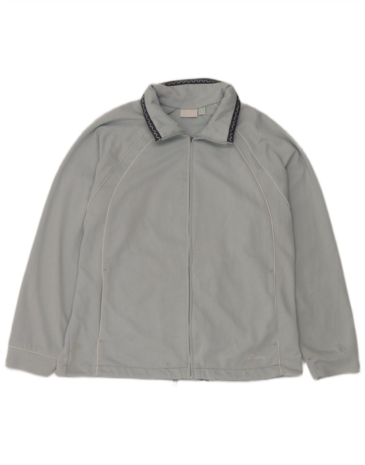 DIADORA Mens Treino Top Jacket UK 16 Grande Azul Poliéster