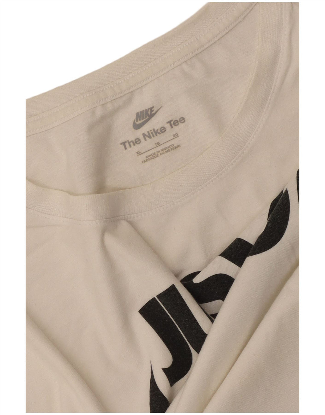 Camiseta Nike masculina gráfica Top XL branca