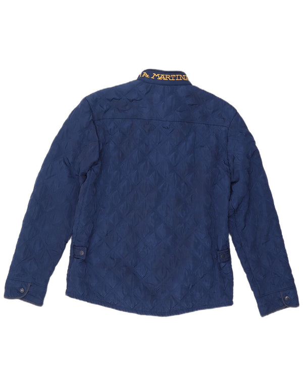 Jaqueta acolchoada feminina LA MARTINA UK 20 2XL azul marinho