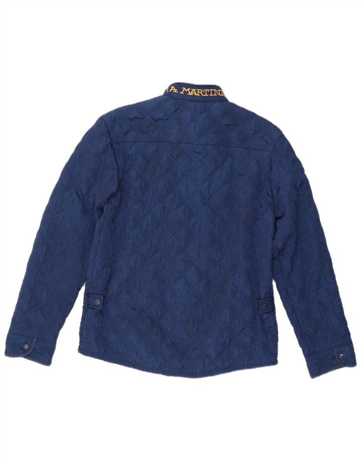 Jaqueta acolchoada feminina LA MARTINA UK 20 2XL azul marinho