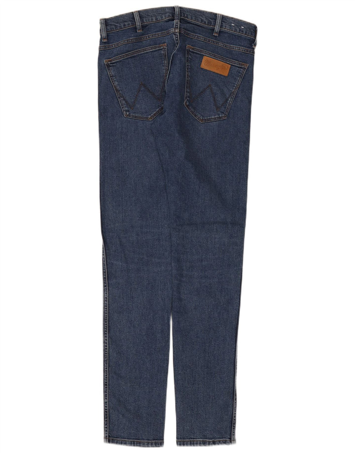 Wrangler Mens Jeans Slim W30 L33 Azul
