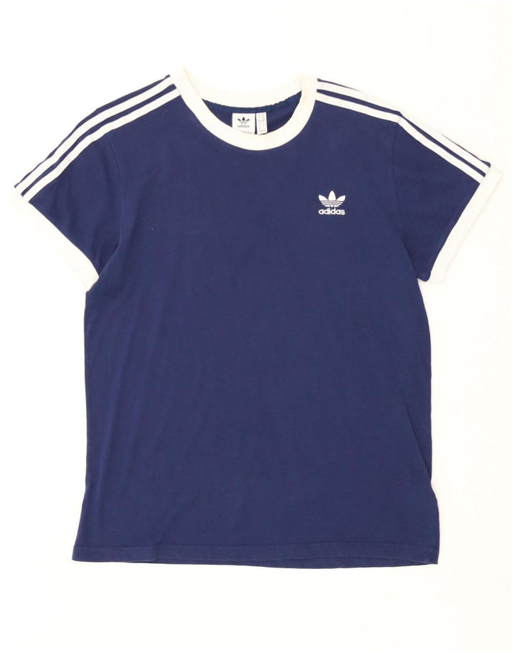 Adidas Camiseta Feminina Top UK 14 Médio Azul Marinho