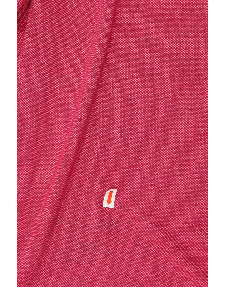 Camisa polo masculina TOMMY BAHAMA algodão rosa médio