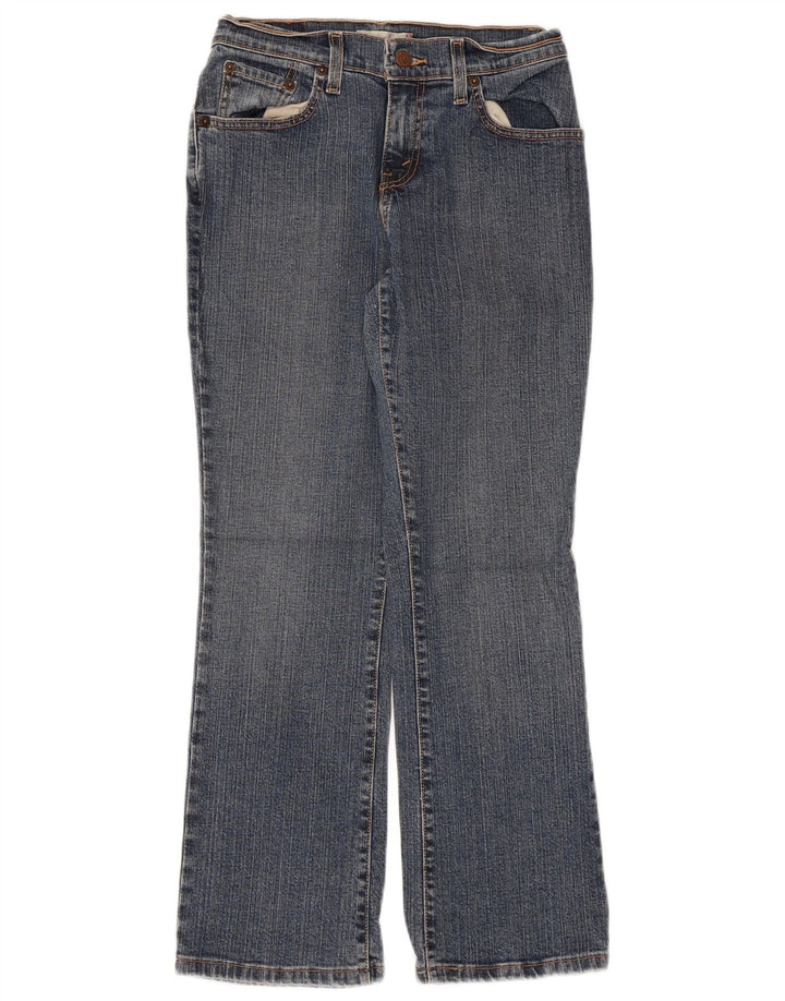 Calça jeans feminina Levi's 550 Bootcut US 6 médio W26 L26 azul algodão