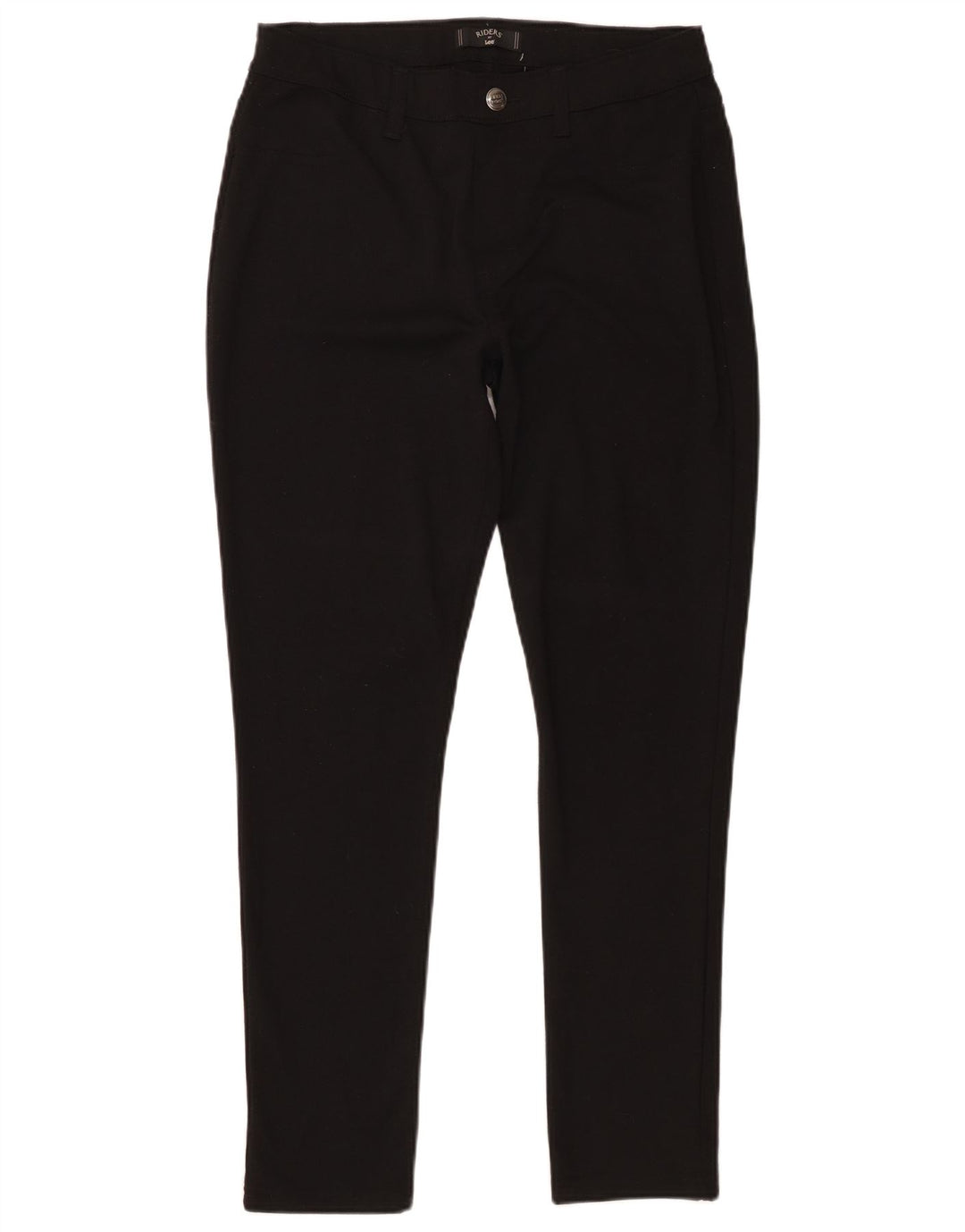 Lee Womens Riders Skinny Calça Casual Médio W30 L28 Poliéster Preto