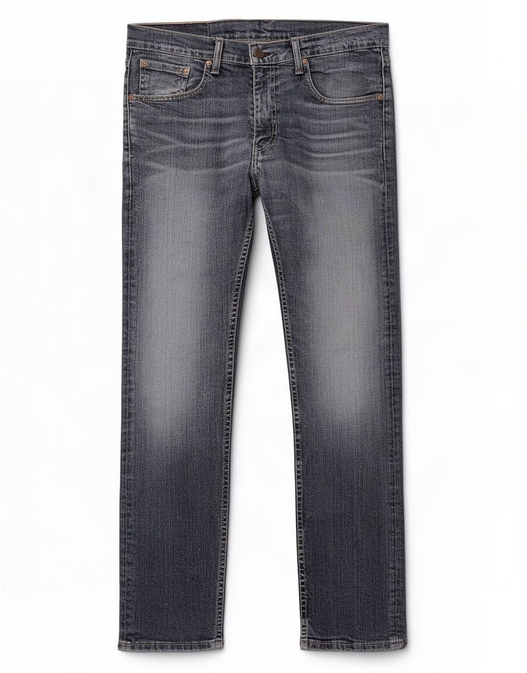 Levi's Masculino 505 Straight Jeans W32 L30 Azul Algodão