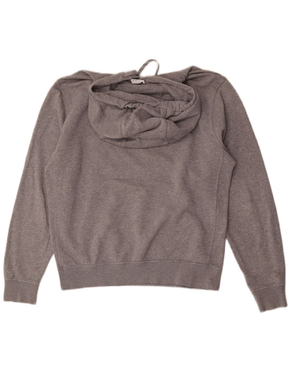 Nike Mens Graphic Hoodie Jumper XS Algodão Cinza
