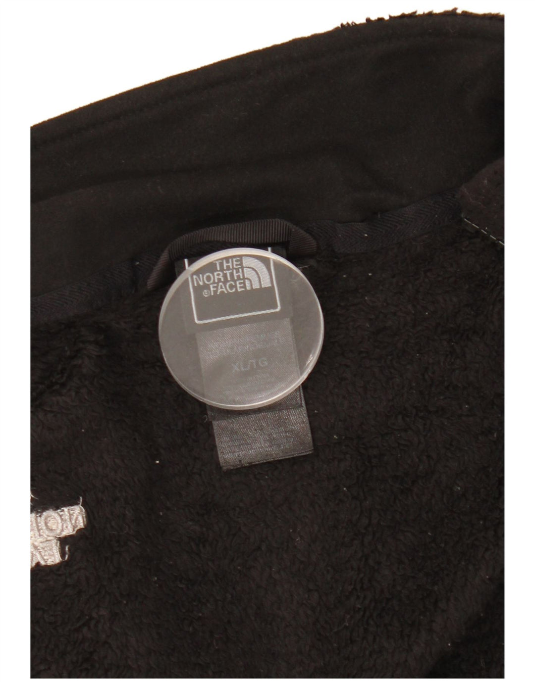 Jaqueta de lã feminina THE NORTH FACE UK 18 XL poliéster preto