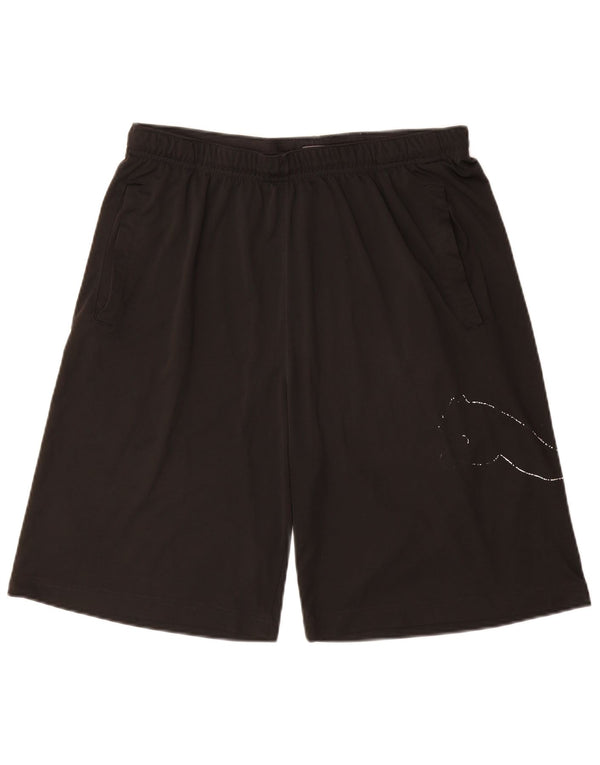 Shorts esportivos gráficos masculinos PUMA XL pretos
