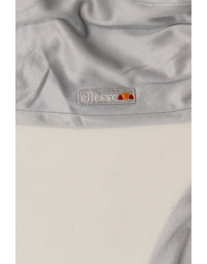 Ellesse Calça de treino masculina pequena cinza