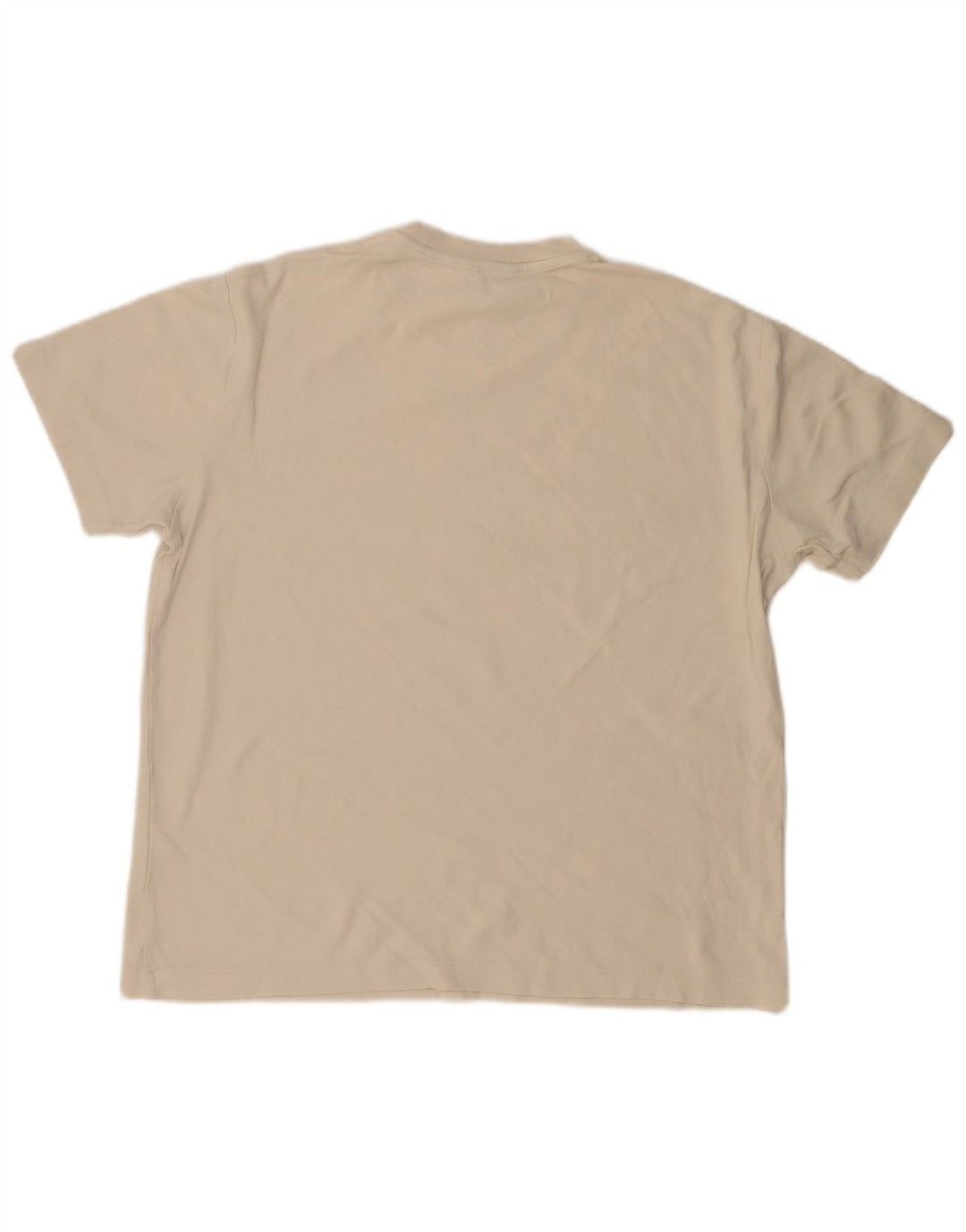 Camiseta masculina MASSIMO DUTTI grande algodão bege