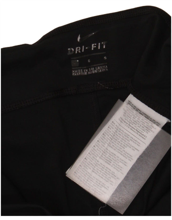Leggings Nike Dri Fit Feminina UK 14 Grande Poliéster Preto