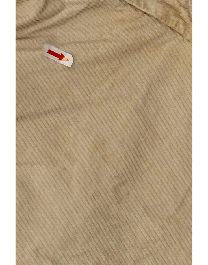 Calça masculina de veludo Dockers Regular Fit W34 L29 bege