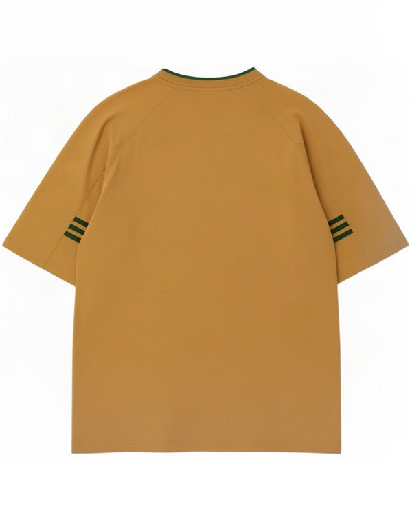 Camiseta masculina Adidas Top UK 48/50 XL algodão bege