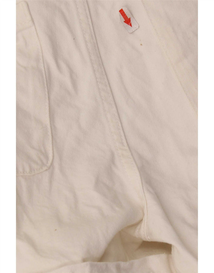 Macacão jeans feminino Zara 13-14 anos algodão branco