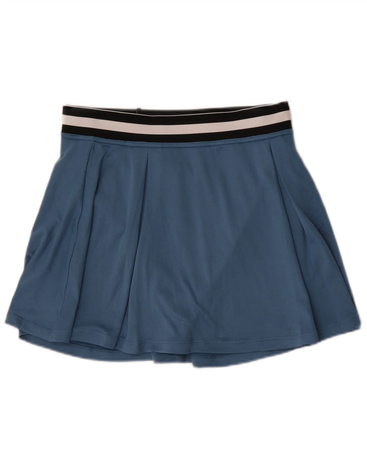 Nike Womens Dri Fit Skort UK 14 Medium Blue Colourblock