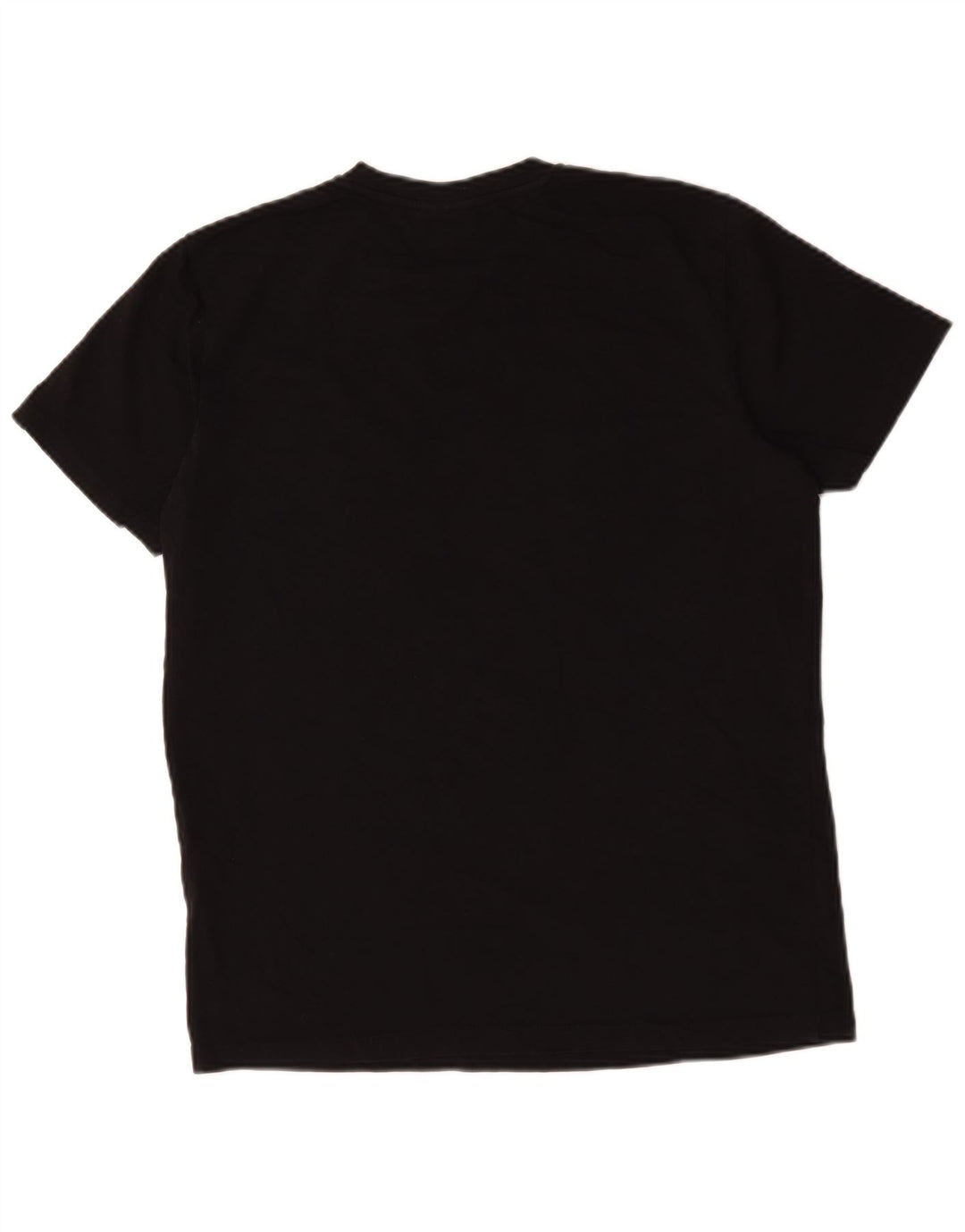 Diesel Camiseta Masculina Graphic Top Médio Preto