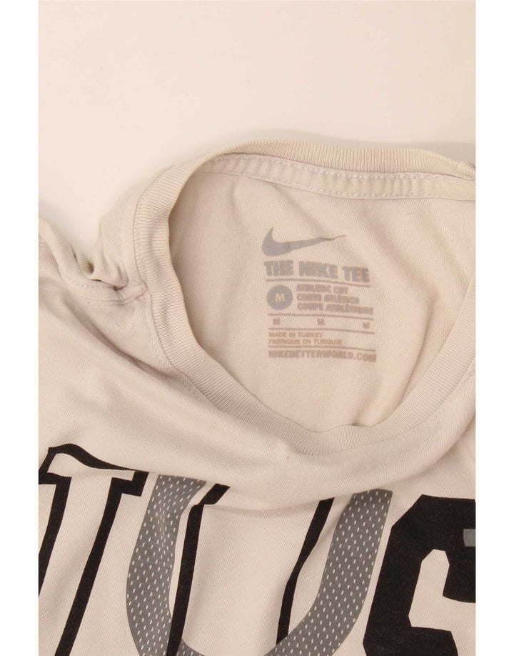 Camiseta masculina Nike Athletic Cut Graphic Top cinza médio algodão