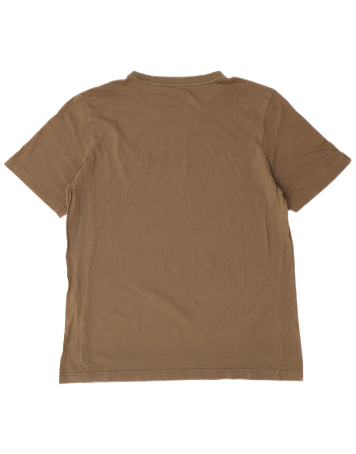 Camiseta masculina PUMA Top médio cáqui