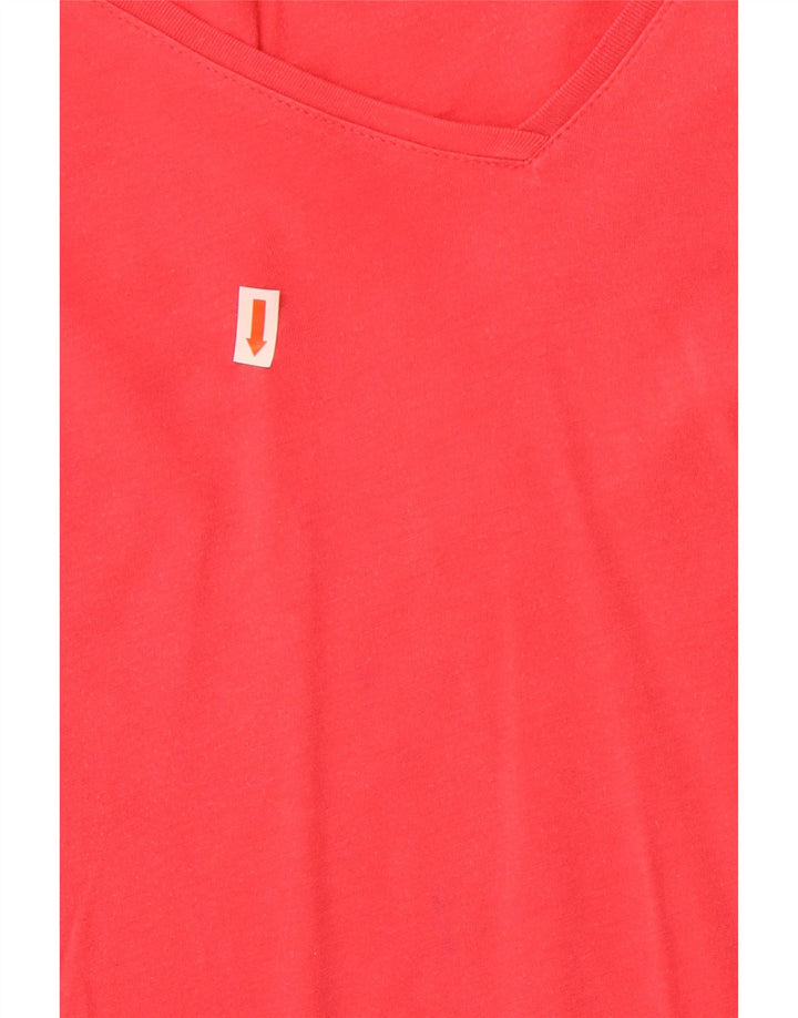 Ralph Lauren Top Feminino Manga Comprida UK 18 XL Rosa