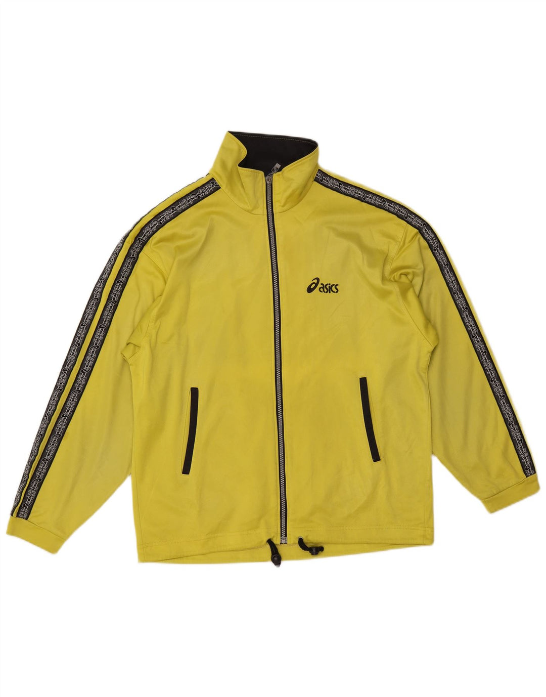 Jaqueta Asics Masculina Graphic Tracksuit Top Pequeno Amarelo