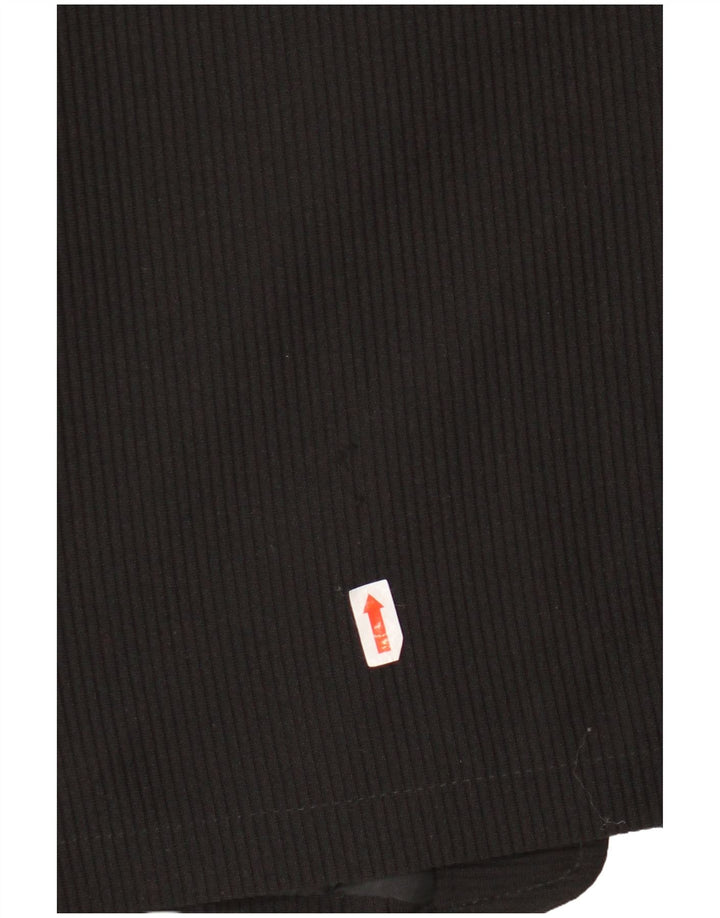 Colete masculino TIMEOUT pequeno poliéster listrado preto