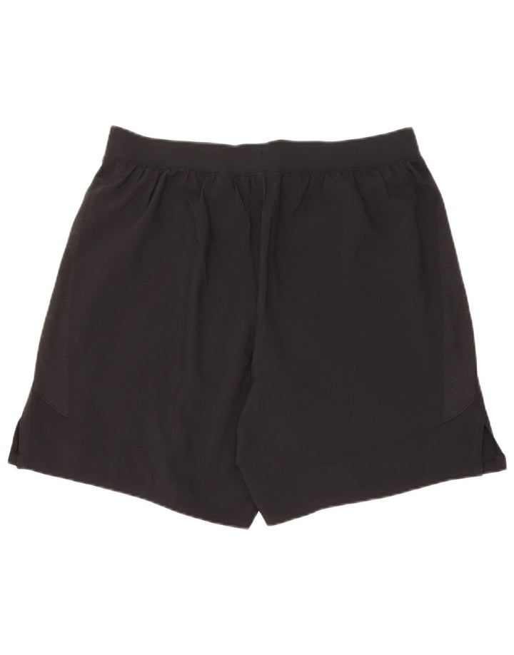 Shorts esportivos masculinos Under Armour grandes pretos