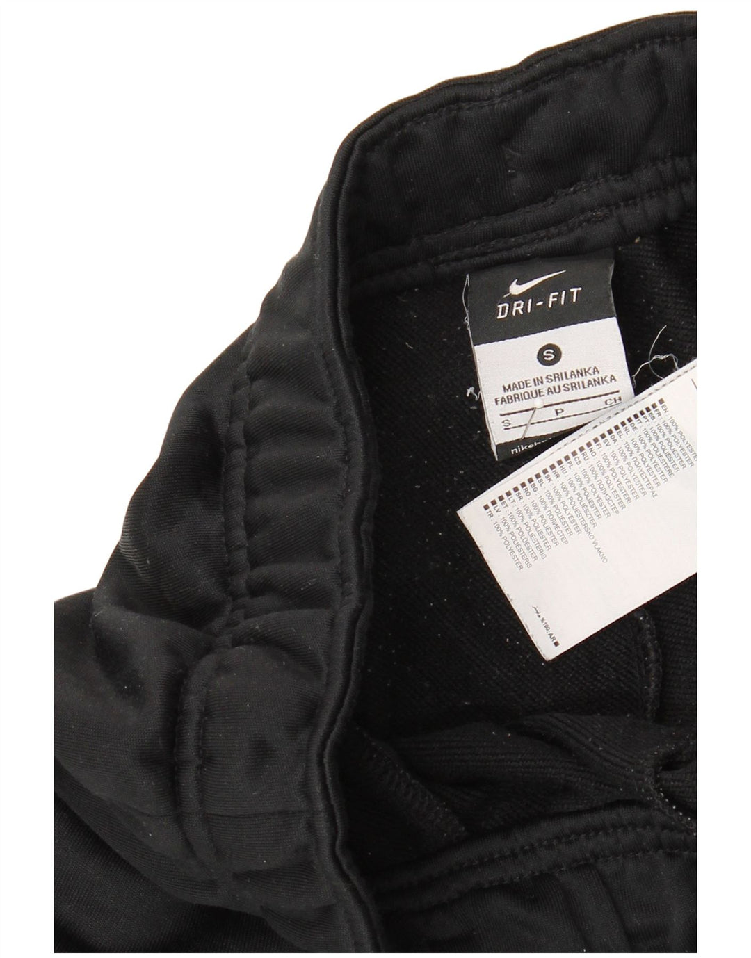 Calça Nike Mens Dri Fit Treino Pequeno Poliéster Preto
