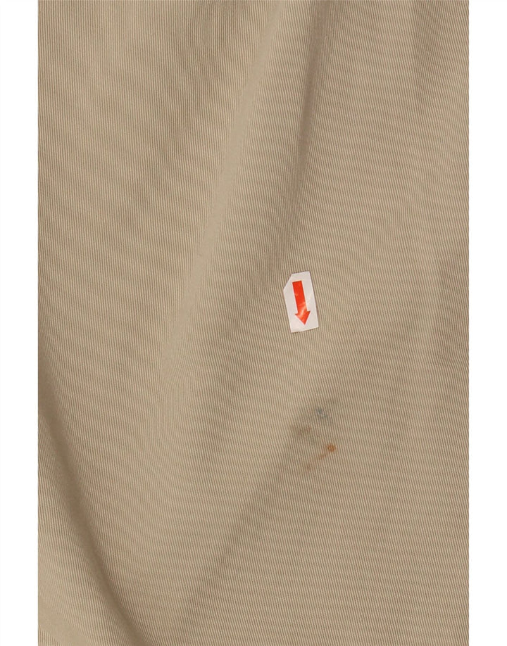 DOCKERS Masculino Pegged Chino Shorts W42 2XL Algodão Bege