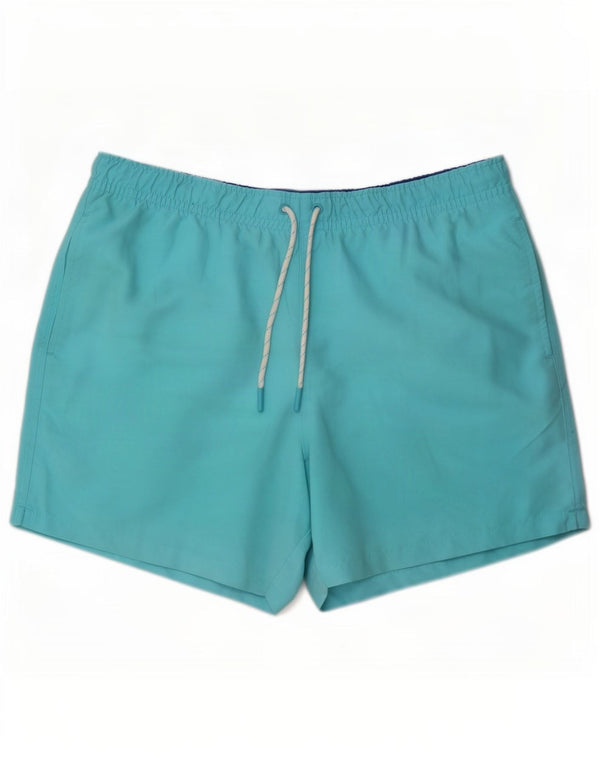 Shorts de natação masculino Marks & Spencer grande azul poliéster