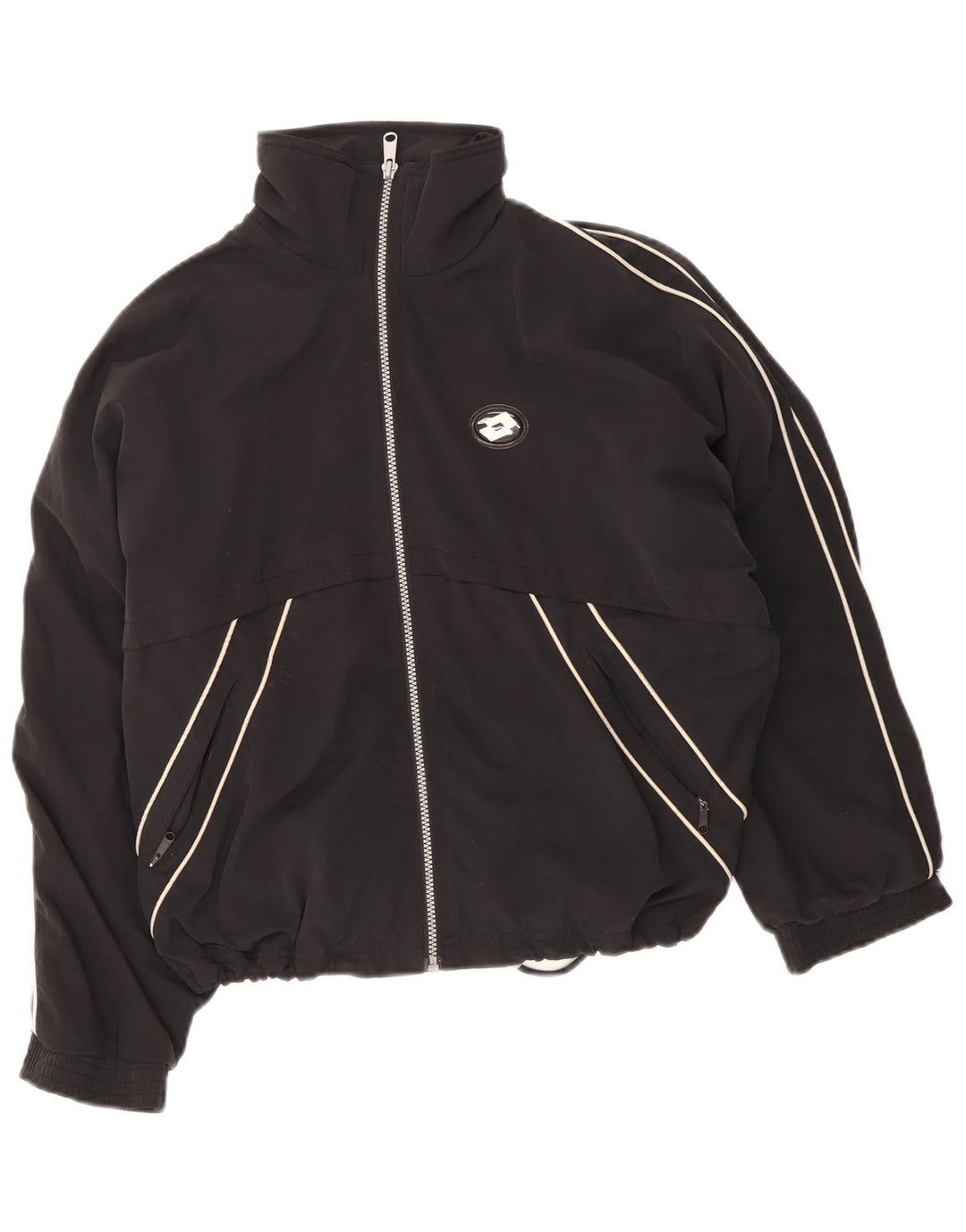 Lotto Mens Loose Fit Treino Top Jacket XS Poliéster Preto