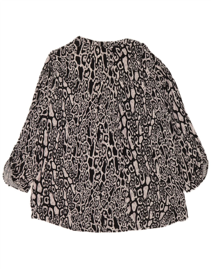 Blusa feminina Marks & Spencer UK 20 2XL estampa animal multicolorida
