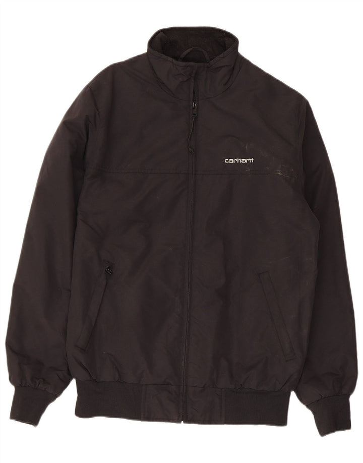 Jaqueta bomber masculina Carhartt Reino Unido 34 XS preto nylon