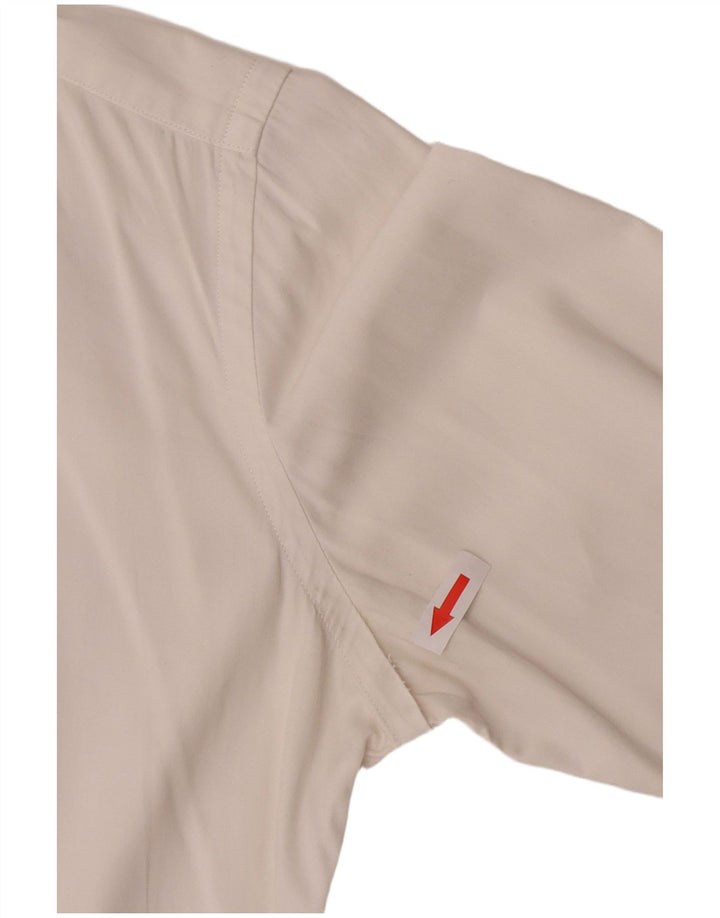 Camisa Slim Fit Feminina Ralph Lauren US 2 XS Branca