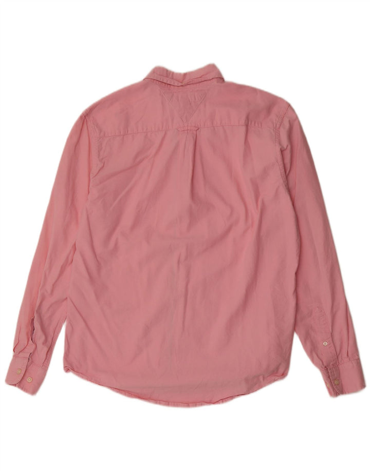 Camisa masculina Tommy Hilfiger rosa médio