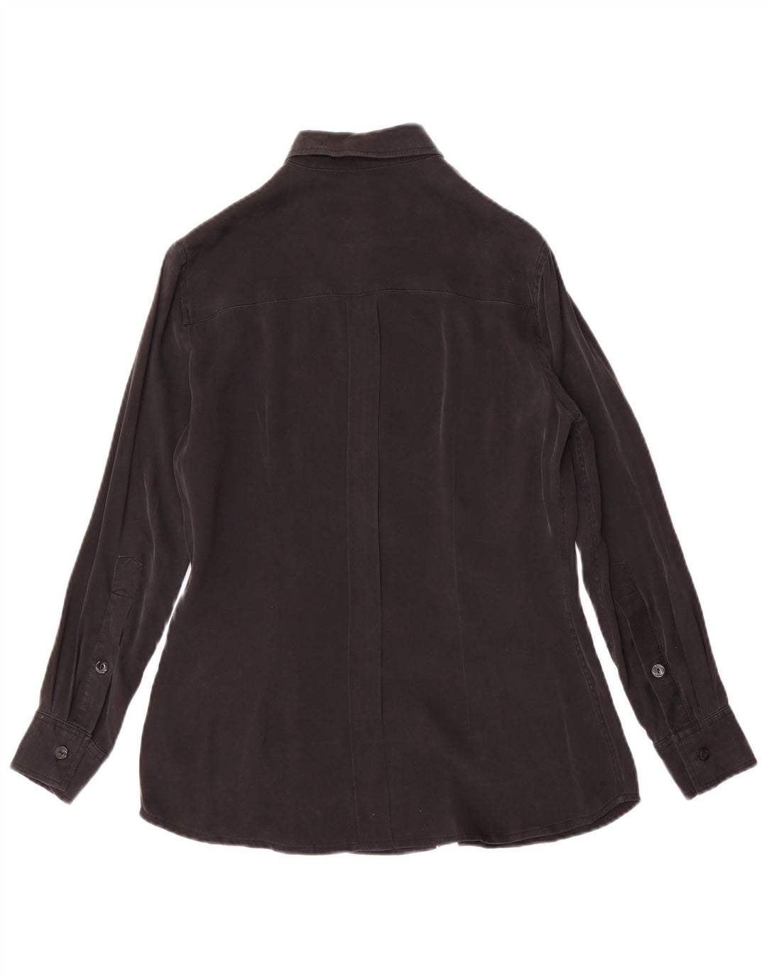 Blusa feminina vintage UK 12 média preta