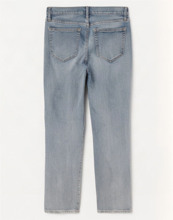 Jeans Slim Feminino Gap W25 L26 Algodão Azul