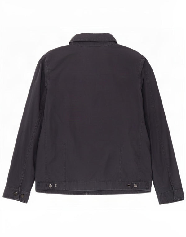 Jaqueta utilitária masculina Marks & Spencer Autograph UK 40 grande azul marinho