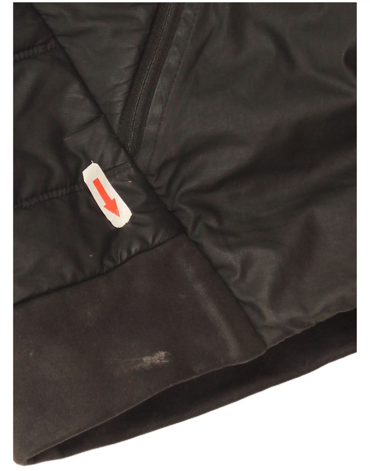 Jaqueta acolchoada com capuz masculina Nike UK 44 2XL poliéster preto