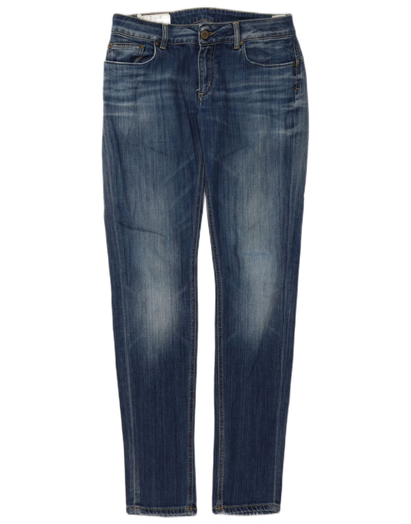 Dondup Jeans Skinny Feminino W30 L34 Azul Algodão