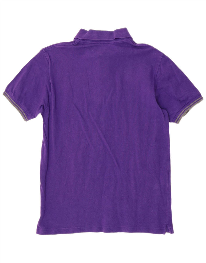 Camisa polo masculina FAY pequena de algodão roxo