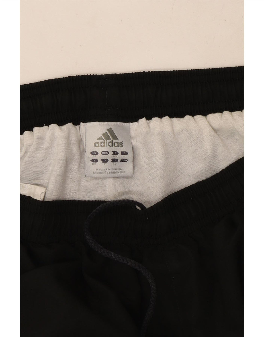 ADIDAS Mens Treino Calças Joggers UK 36 Pequeno Preto