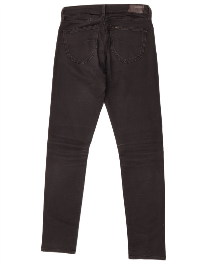 Lee Womens Elly Slim Jeans W29 L33 Algodão Preto