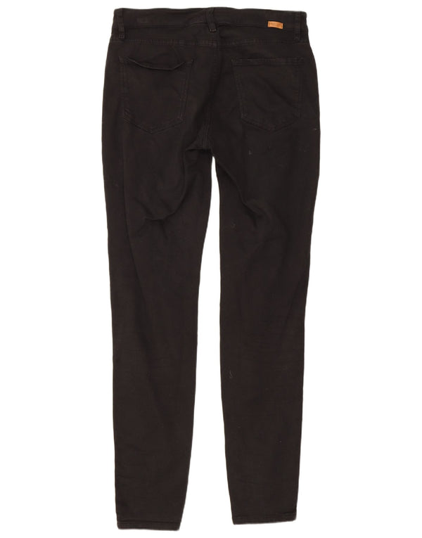 Jeans skinny feminino Massimo Dutti EU 36 XS W26 L29 algodão preto
