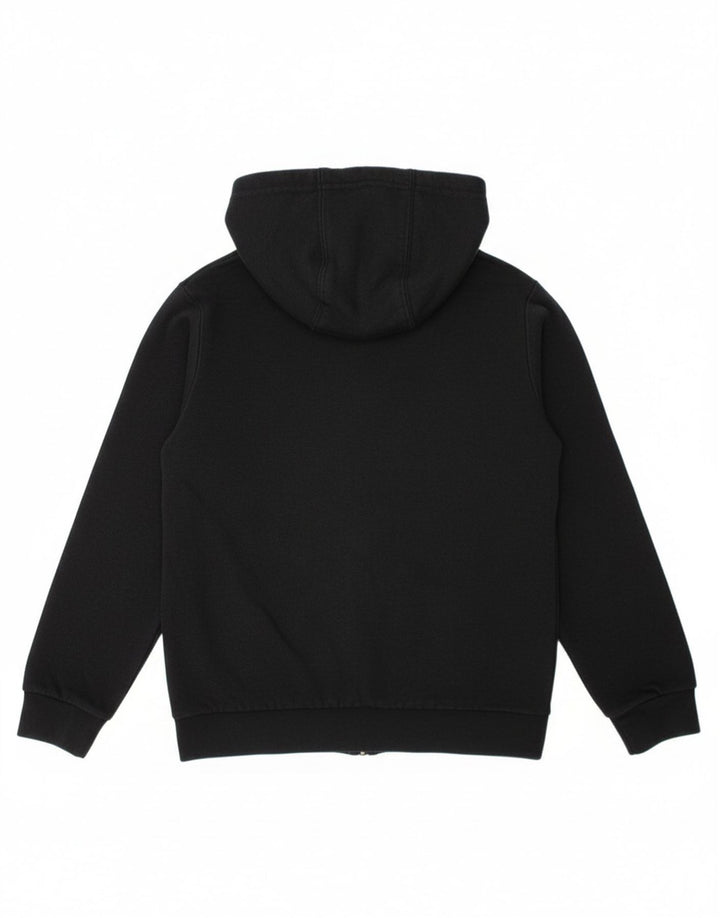 Suéter adidas masculino com capuz e zíper 9-10 anos algodão preto