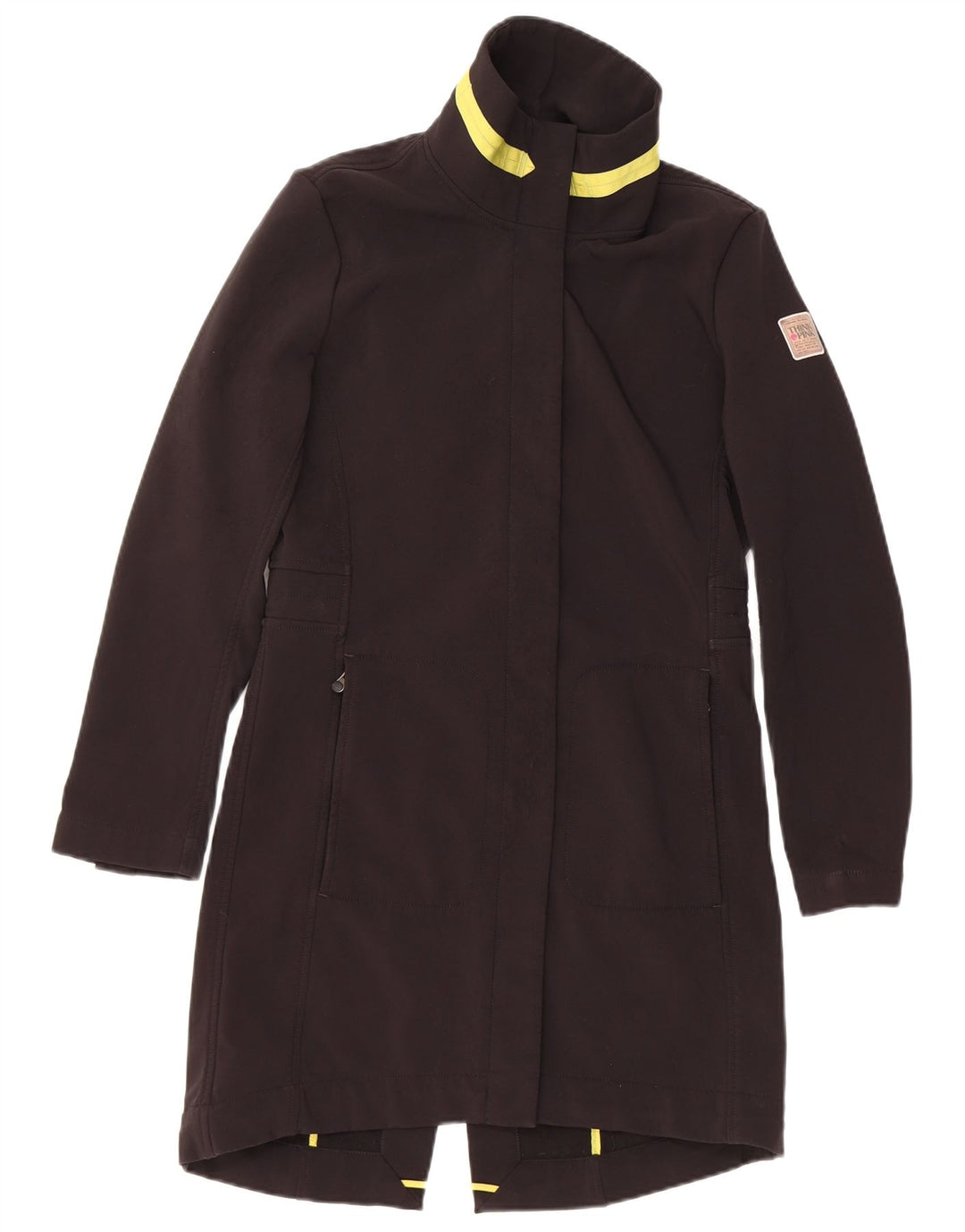 Jaqueta Parka Feminina Think Pink UK 10 Pequena Poliamida Preta